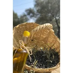 Soğuk Sıkım Hakiki Sızma Zeytinyağı Olgun  Hasat 1 Litre